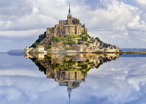 Ravensburger: Puzzle 1000 Le Mont - Saint - Michel - RAVENSBURGER dėlionė - HOBI.LT 🇱🇹