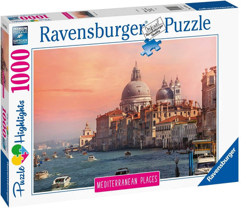 Quercetti: Puzzle 1000 Mediterranean Italy - RAVENSBURGER dėlionė - HOBI.LT 🇱🇹