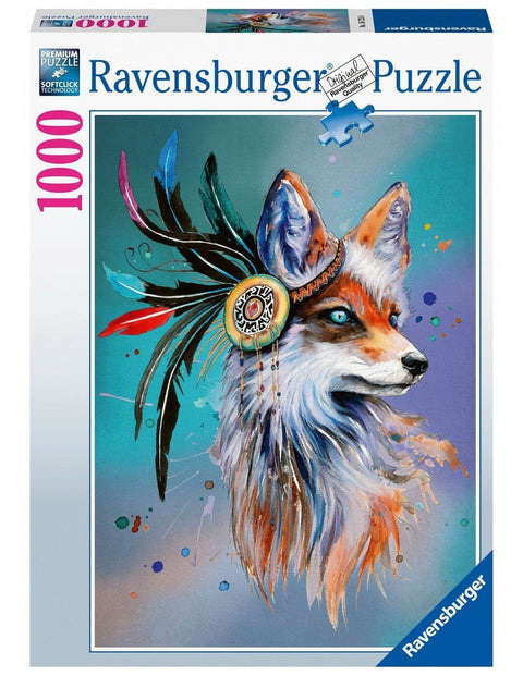 Quercetti: Puzzle 1000 Spirit Fox - RAVENSBURGER dėlionė - HOBI.LT 🇱🇹