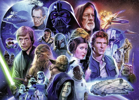 Ravensburger: Puzzle 1000 Star Wars - RAVENSBURGER dėlionė - HOBI.LT 🇱🇹