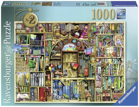 Ravensburger: Puzzle 1000 The Bizarre Bookshop II - RAVENSBURGER dėlionė - HOBI.LT 🇱🇹