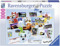 Ravensburger: Puzzle 1000 World Travel Memories - RAVENSBURGER dėlionė - HOBI.LT 🇱🇹