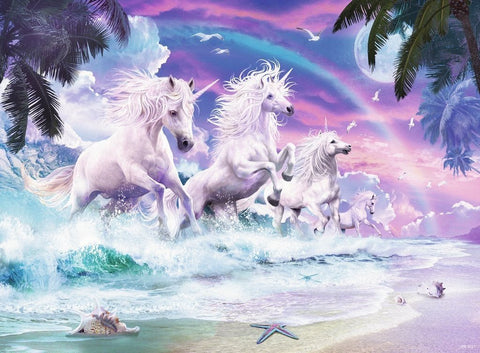 Ravensburger: Puzzle 150 Unicorn on the Beach - RAVENSBURGER dėlionė - HOBI.LT 🇱🇹