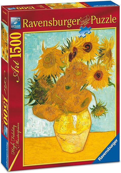 Ravensburger: Puzzle 1500 Vincent van Gogh: Sunflowers - RAVENSBURGER dėlionė - HOBI.LT 🇱🇹