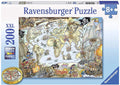 Ravensburger: Puzzle 200 Pirates Map - RAVENSBURGER dėlionė - HOBI.LT 🇱🇹