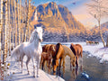 Ravensburger: Puzzle 200 Winter Horses - RAVENSBURGER dėlionė - HOBI.LT 🇱🇹