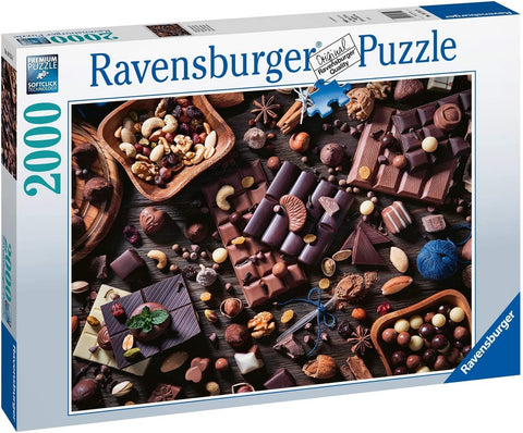 Quercetti: Puzzle 2000 Chocolate Paradise - RAVENSBURGER dėlionė - HOBI.LT 🇱🇹