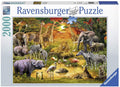 Ravensburger: Puzzle 2000 Gathering at the Waterhol - RAVENSBURGER dėlionė - HOBI.LT 🇱🇹