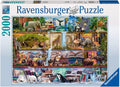 Ravensburger: Puzzle 2000 Wild Kingdom Shelves - RAVENSBURGER dėlionė - HOBI.LT 🇱🇹