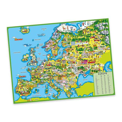 Dėlionė „Nuostabi Europa“, 250 detalių, kartoniniame vamzdelyje