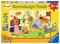 Ravensburger: Puzzle 2x24 Kid - e - cats - RAVENSBURGER dėlionė - HOBI.LT 🇱🇹