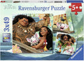 Ravensburger: Puzzle 3 x 49 Vaianas Discovery Journey - RAVENSBURGER dėlionė - HOBI.LT 🇱🇹