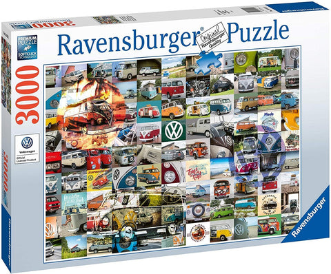 Ravensburger: Puzzle 3000 99 VW Campervan Moments - RAVENSBURGER dėlionė - HOBI.LT 🇱🇹