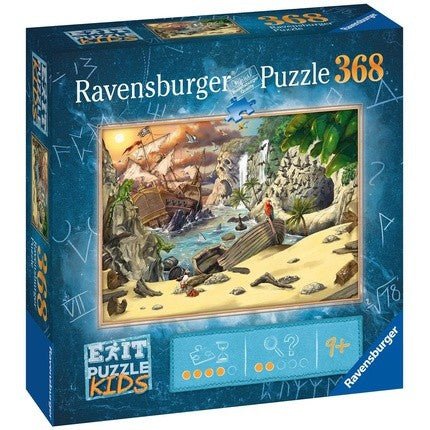 Ravensburger: Puzzle 368 Pirates Peril - RAVENSBURGER dėlionė - HOBI.LT 🇱🇹