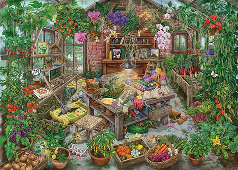 Ravensburger: Puzzle 368 The Green House - RAVENSBURGER dėlionė - HOBI.LT 🇱🇹