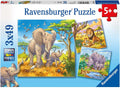 Ravensburger: Puzzle 3x49 Wild Animals - RAVENSBURGER dėlionė - HOBI.LT 🇱🇹