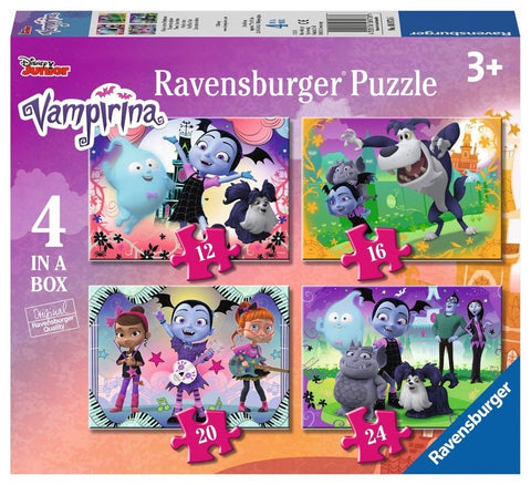 Ravensburger: Puzzle 4in1 Vampirina - RAVENSBURGER dėlionė - HOBI.LT 🇱🇹