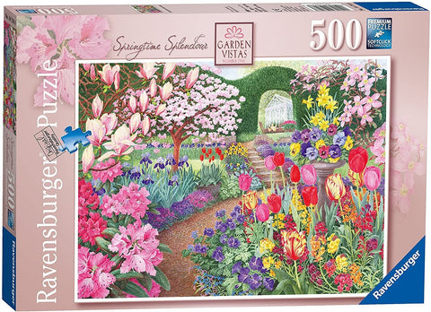 Ravensburger: Puzzle 500 Springtime Splendour - RAVENSBURGER dėlionė - HOBI.LT 🇱🇹