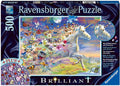 Ravensburger: Puzzle 500 Unicorn und Butterflies - RAVENSBURGER dėlionė - HOBI.LT 🇱🇹