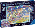 Ravensburger: Puzzle 500 Unicorn und Butterflies - RAVENSBURGER dėlionė - HOBI.LT 🇱🇹