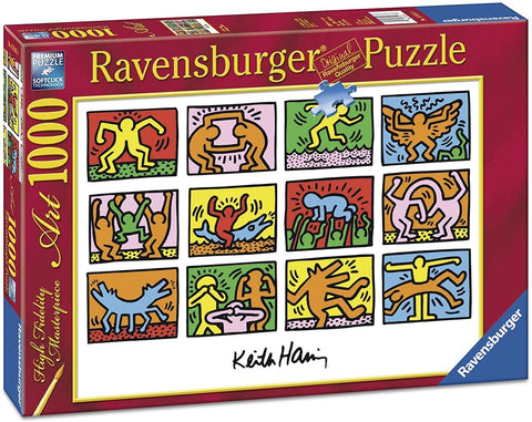 Ravensburger: Puzzle Art 1000 Keith Haring: Retrospective - RAVENSBURGER dėlionė - HOBI.LT 🇱🇹