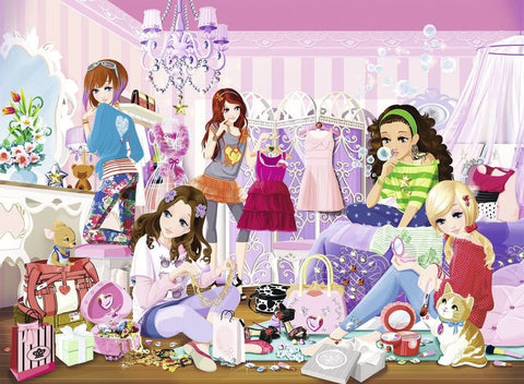 Ravensburger: Puzzle Brilliant 500 Fashion Girls - RAVENSBURGER dėlionė - HOBI.LT 🇱🇹