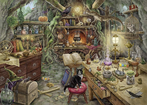 Ravensburger: Puzzle Escape 759 The Witches Kitchen - RAVENSBURGER dėlionė - HOBI.LT 🇱🇹