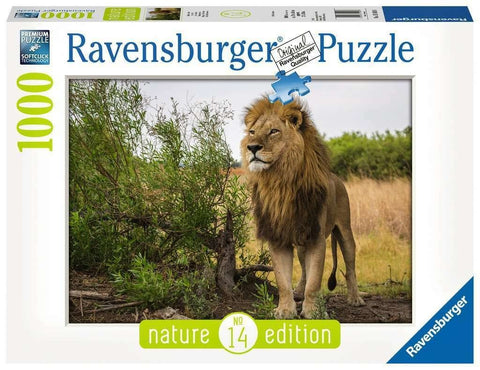 Ravensburger: Puzzle Pan 1000 King of the Lions - RAVENSBURGER dėlionė - HOBI.LT 🇱🇹