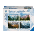 Ravensburger dėlionė „Noišvanšteino pilis metų laikais“, 18000 det.