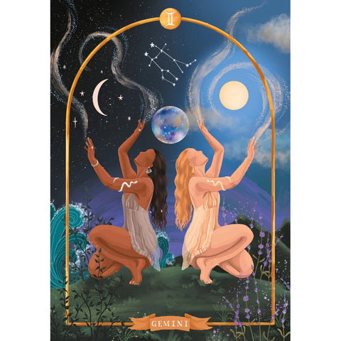 Goddess Astrology orakulo kortos – astrologinis dieviškų deivių rinkinys