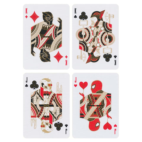 Marvel Avengers mėlynos žaidimo kortos – riboto leidimo kolekcija