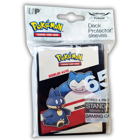 Ultra PRO Pokémon TCG įmautės Snorlax & Munchlax, 65 vnt, standartinės