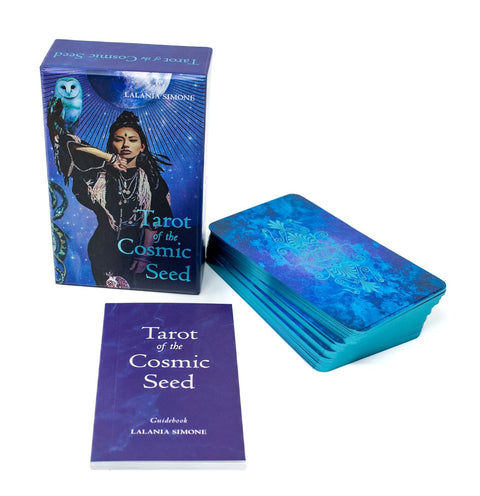 Tarot of the Cosmic Seed taro kortos su knygele anglų kalba
