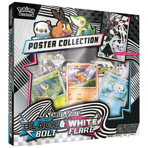 Pokemon TCG Unova plakato kolekcija Scarlet & Violet booster dėžė