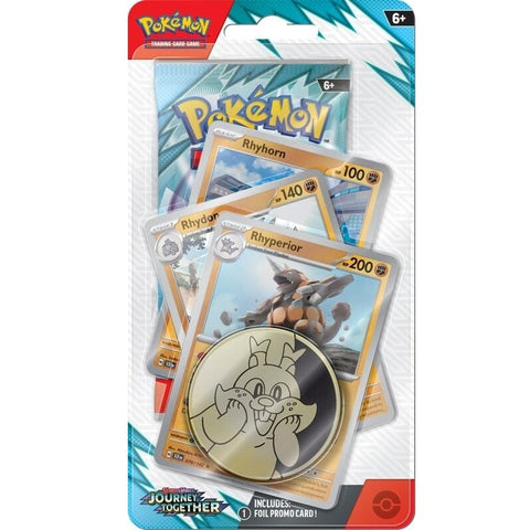 Pokémon TCG Journey Together Premium Checklane blisteris (EN) Rhyperior