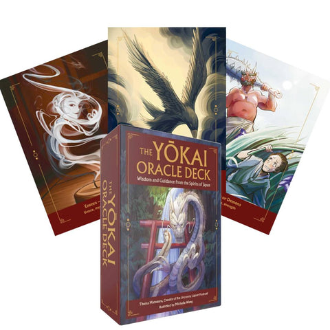 The Yokai Oracle japonų folkloro orakulo kortos dvasiniam vedimui