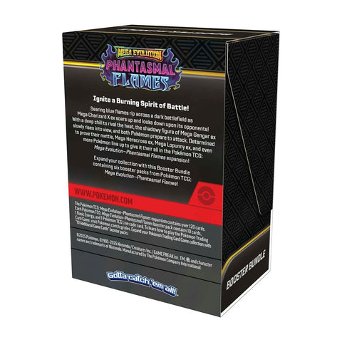 Pokemon TCG Mega Evolution papildymų rinkinys 6x booster kortos
