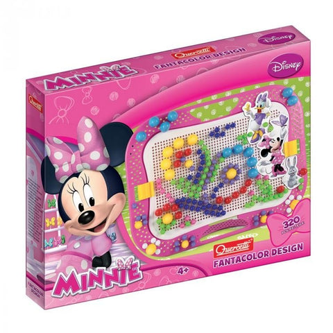 Quercetti: Quercetti mozaika "Fantacolor Design Minnie" 0906 - HOBI.LT 🇱🇹