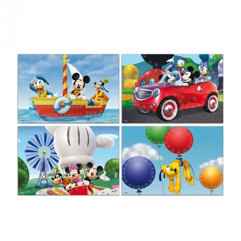 Quercetti: Quercetti mozaika "Fantacolor Imago Mickey Mouse Clubhouse" 0976 - HOBI.LT 🇱🇹