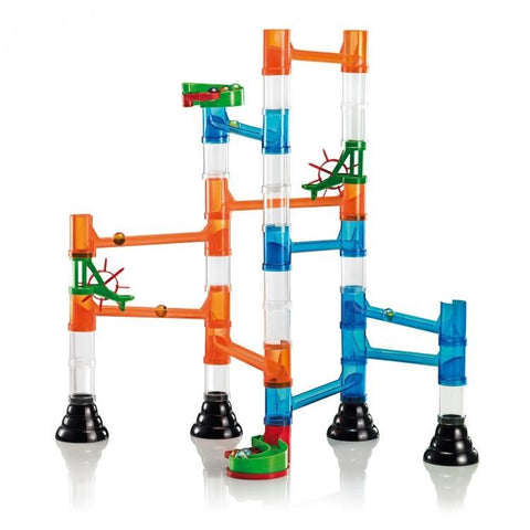 Quercetti: Quercetti Takelių sistema rutuliukui "Marble Run Transparent Basic" 6546 - HOBI.LT 🇱🇹