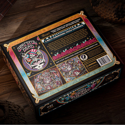 Grateful Dead psichodelinė dėlionė 1000 detalių – Theory11