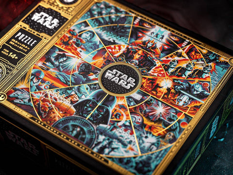 Star Wars 1000 dalių dėlionė su auksinės folijos detalėmis (14+)