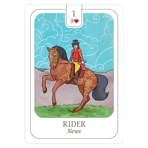 Simplicity Lenormand kaladė pradedantiesiems, 41 korta su vadovu