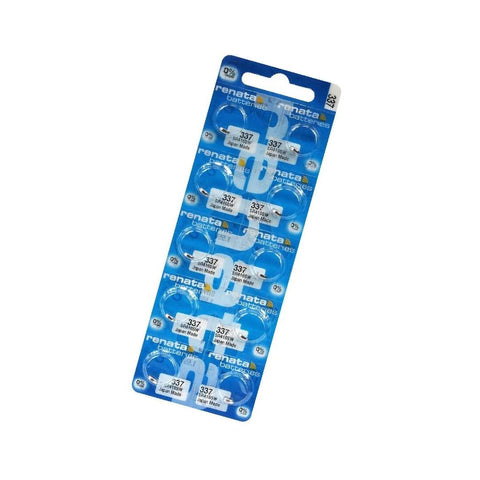 Renata 337 SR416SW sidabro oksido laikrodžių baterijos, 10 vnt