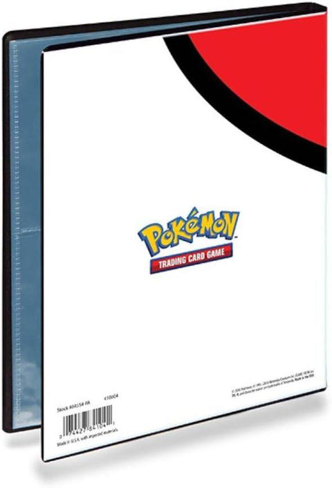 Pokémon Poke Ball kortelių albumas 4 kišenės – iki 80 kortų + XL"""