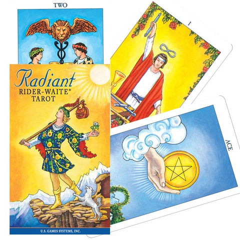 US Games Systems: Radiant Raider Waite Tarot kortos - HOBI.LT 🇱🇹
