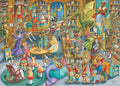 Ravensburger dėlionė „Vidurnaktis bibliotekoje“, 1000 det.