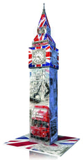 Ravensburger: Ravensburger dėlionė "3D Puzzle Flag Edition Big Ben" - HOBI.LT 🇱🇹