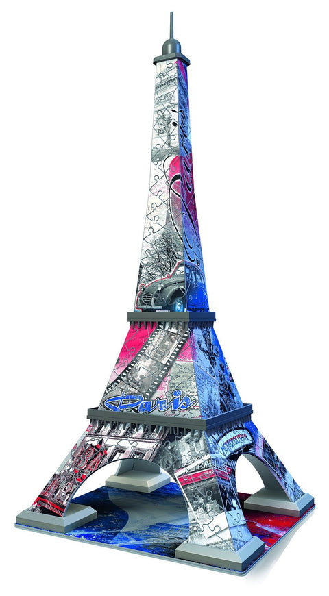 Ravensburger: Ravensburger dėlionė "3D Puzzle Flag Edition Eiffel Tower - Paris" - HOBI.LT 🇱🇹