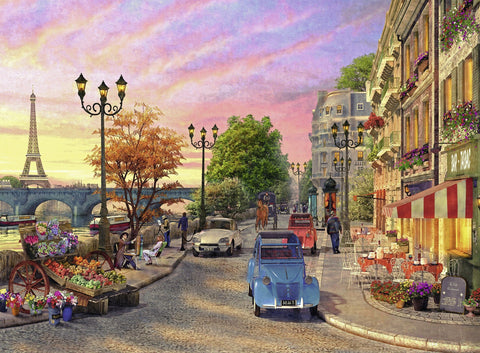 Ravensburger: Ravensburger dėlionė "A Paris Evening" (500 dalių) - HOBI.LT 🇱🇹